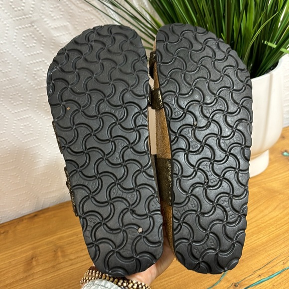 Papillo by Birkenstock metallic leather sandals mayari - Picture 10 of 12